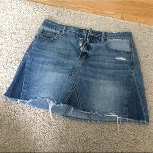 American Eagle Jean mini skirt size 6